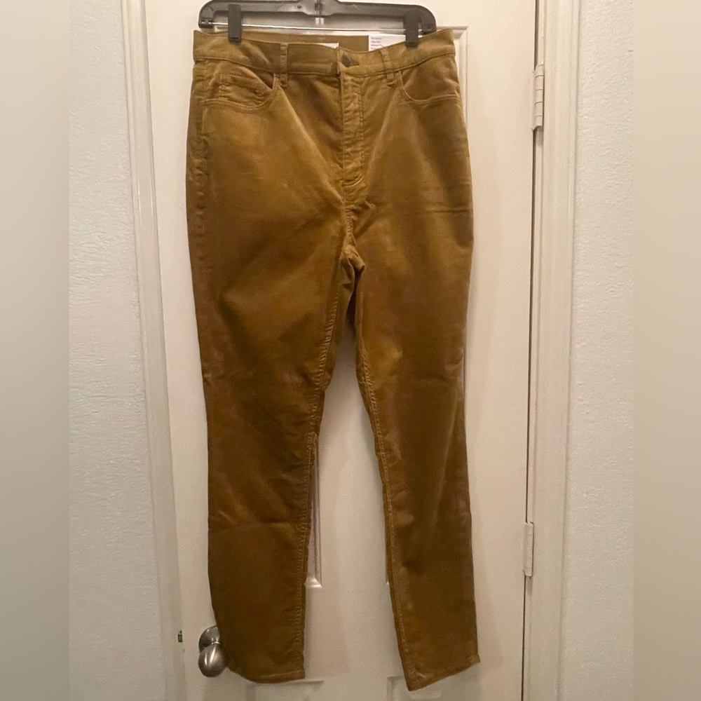 NWT Loft Soft-Style Corduroy High Rise Skinny Pant